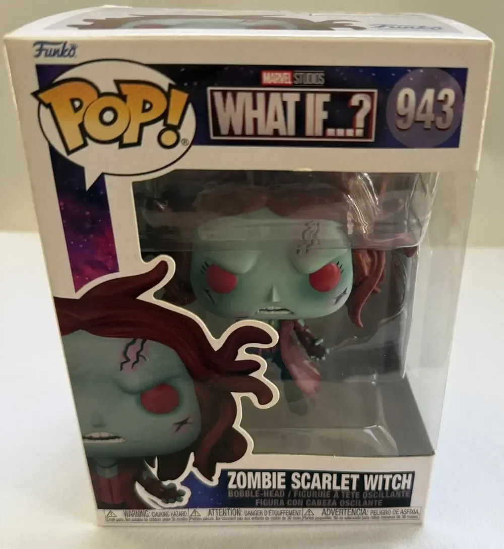 Funko Pop! Marvel: What If? Zombie Scarlet Witch Vinyl Figure #943 Brand New